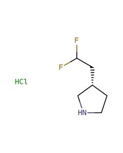 Astatech (3S)-3-(2,2-DIFLUOROETHYL)PYRROLIDINE HYDROCHLORIDE; 1G; Purity 95%; MDL-MFCD32670633